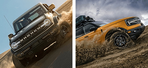 ford bronco and bronco sport