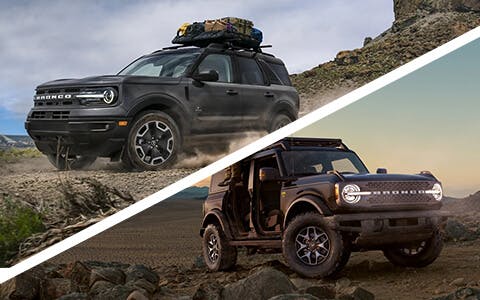 ford bronco and bronco sport