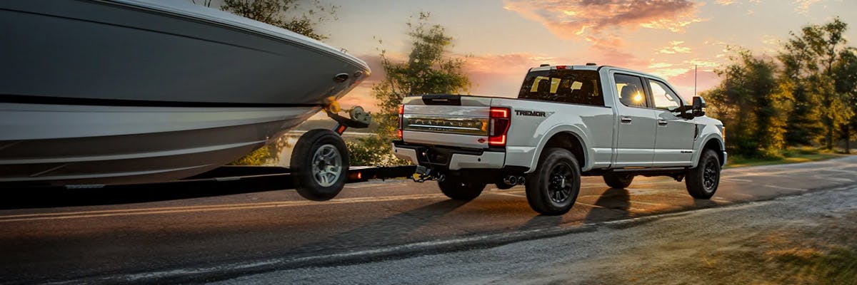 ford f-250 towing