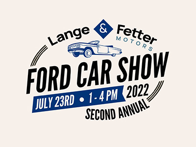 lange and fetter ford car show