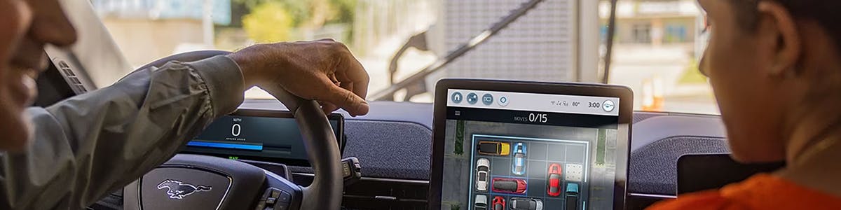 ford mach e suv all electric crossover technology interior