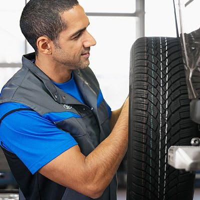 Tire Rotation - includes tire pressure check and re-torque