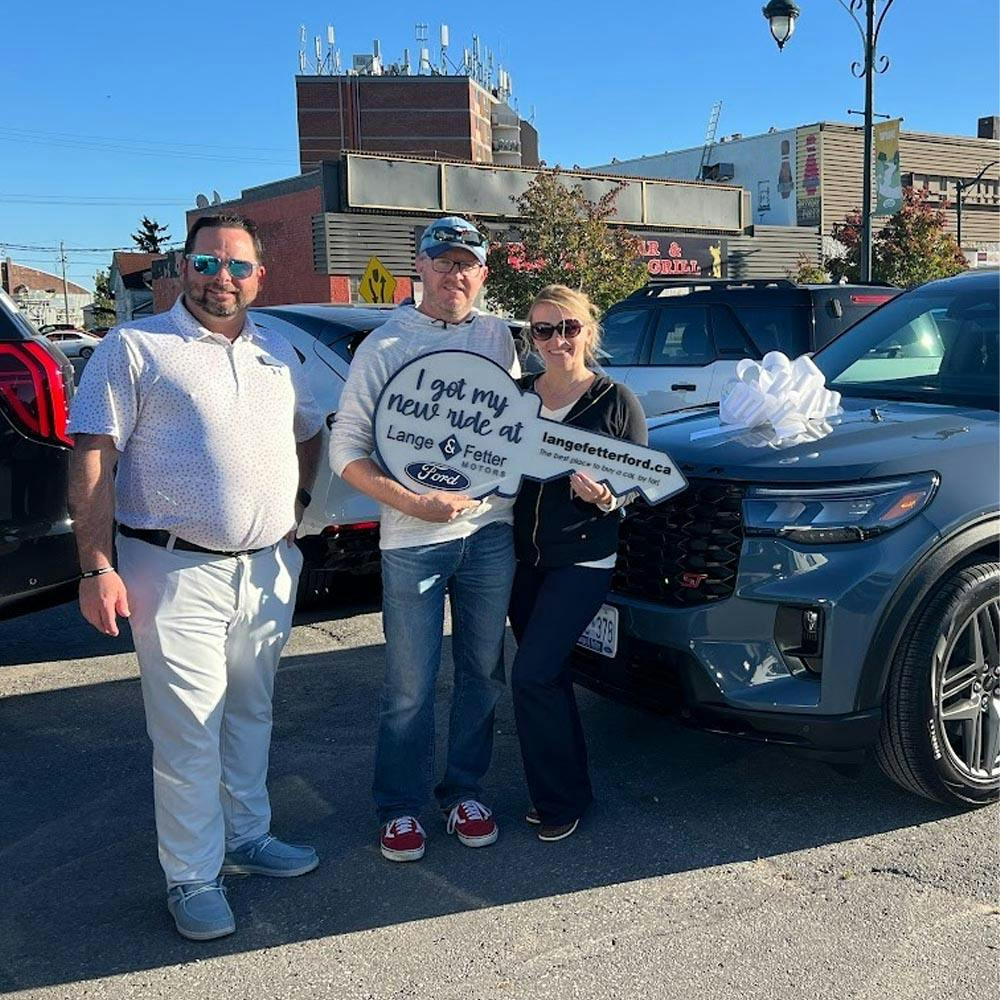 happy Lange and Fetter customers