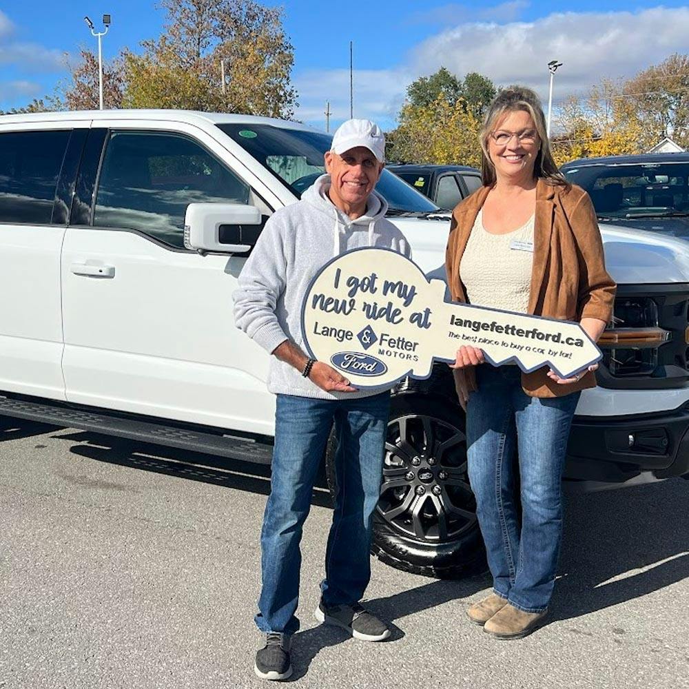 happy Lange and Fetter customer