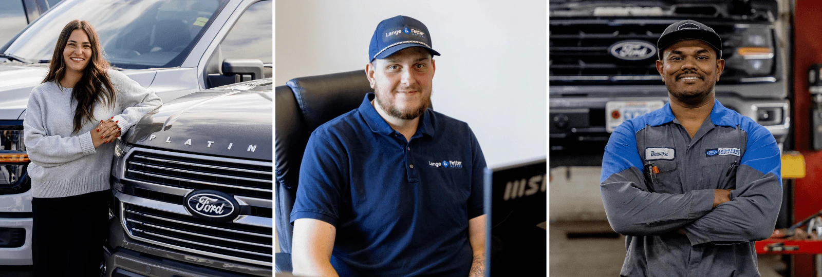 Images of lange and fetter employees