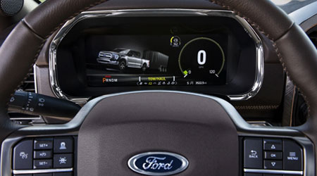 ford f-150 interior tech and safety