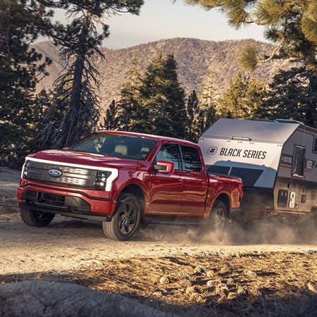 ford lightning exterior towing