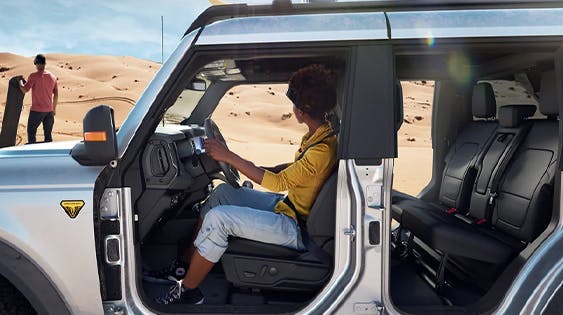 ford bronco and bronco sport body capacity and cargo