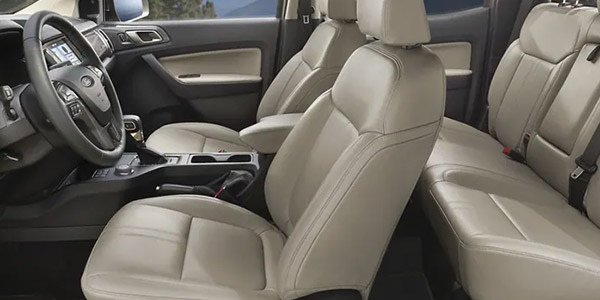 ford ranger interior seats cabin comfort