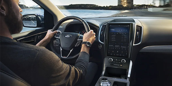 2022 ford edge interior, cabin - tech and safety