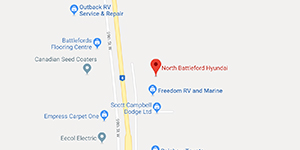 North Battleford Hyundai Location