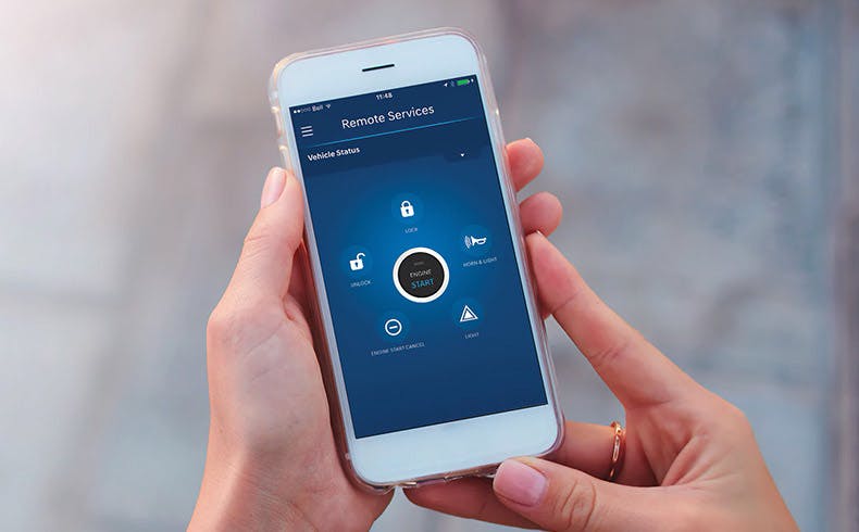 2021 Tucson Hyundai BlueLink Connected Vehicle System