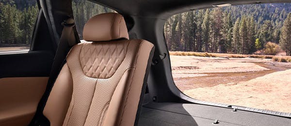 hyundai santa fe interior cargo space