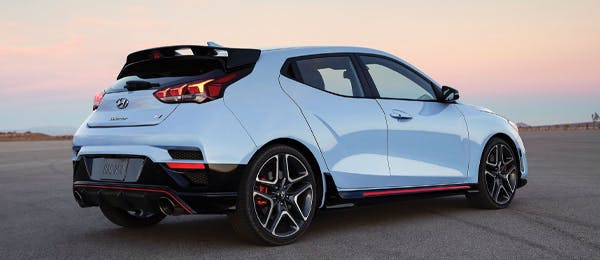 2022 hyundai veloster exterior body