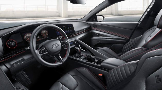 2023 hyundai elantra interior