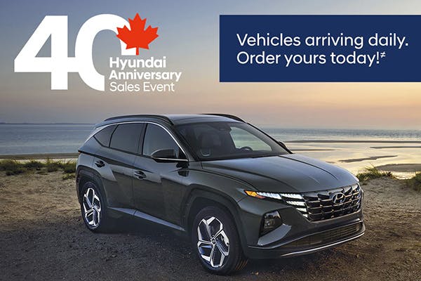40 hyundai anniversary sales event
