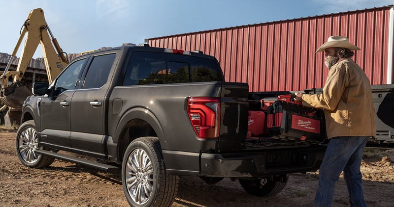 new ford f-150, truck bed