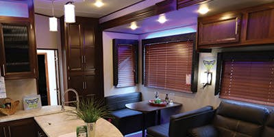 Vengeance Travel Trailers interior