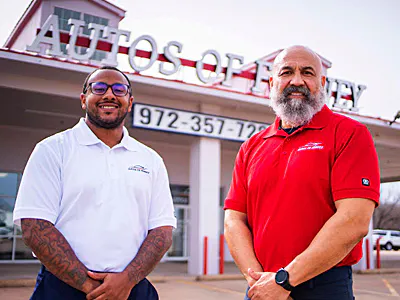 Sales professionals at Autos of Forney
