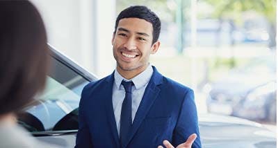 a car salesman