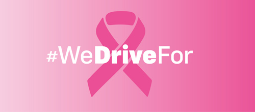 #WeDriveFor Breast Cancer Awareness Month Campaign