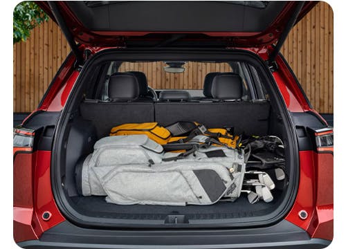chevrolet equinox interior, rear, trunk