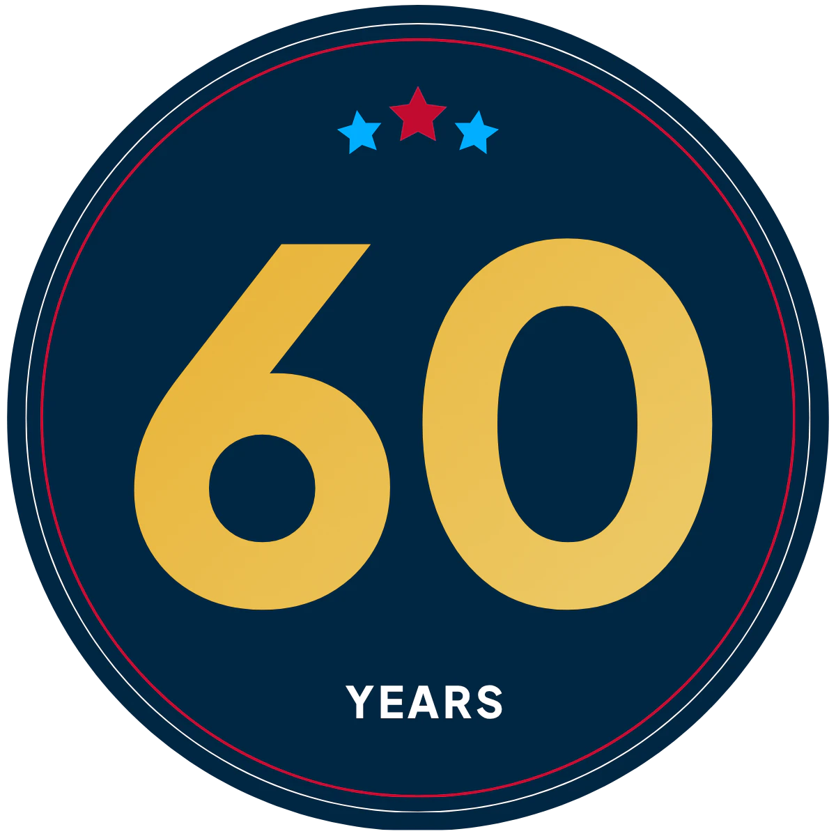 60 years balloon graphic