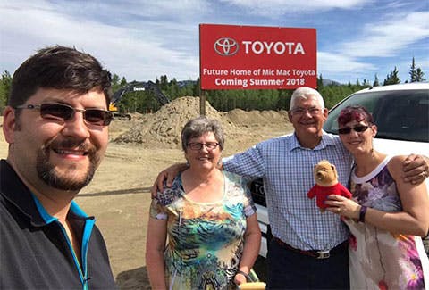 Whitehorse Toyota team