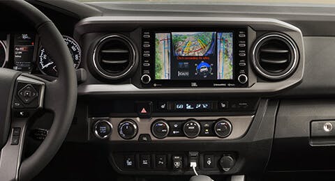 2020 toyota tacoma dashboard
