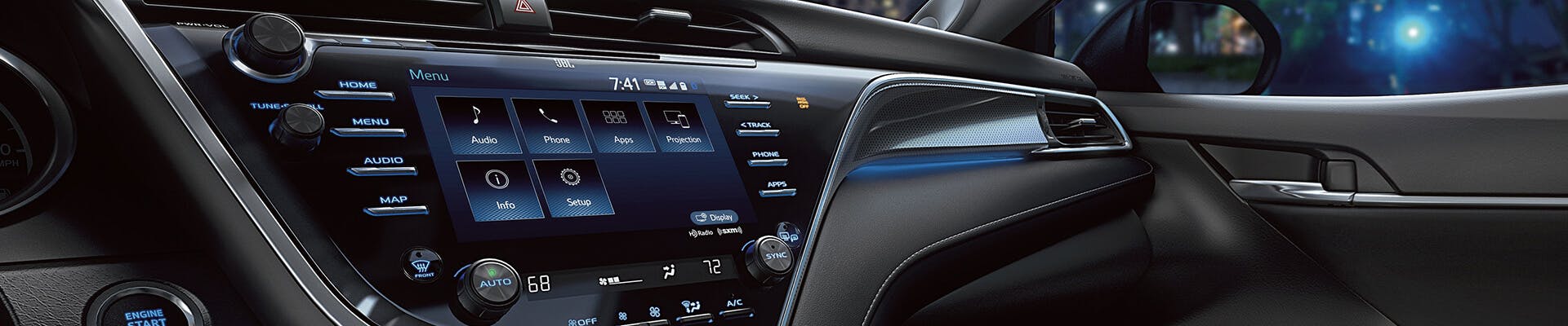 2020 toyota camry technology