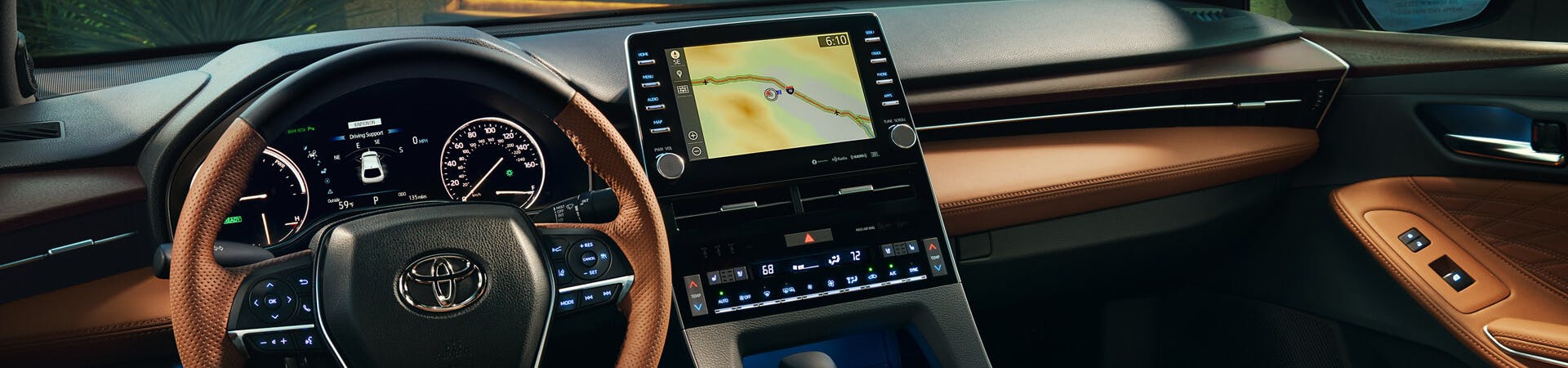 2020 toyota avalon interior