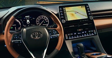 2020 toyota avalon interior