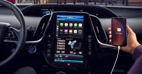 2020 toyota prius interior