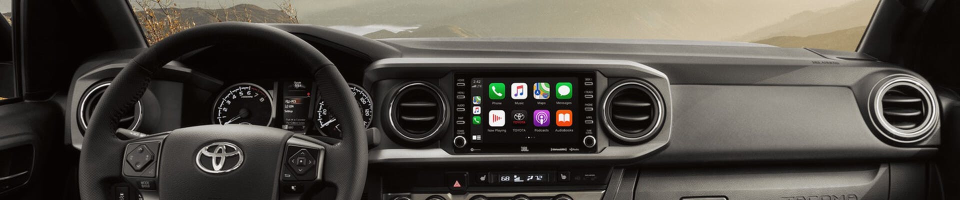 2021 toyota tacoma dashboard