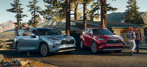 toyota highlander exterior body SUV