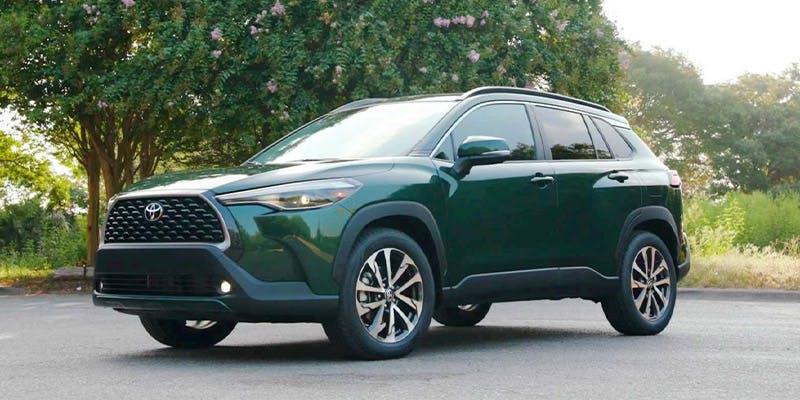 toyota corolla cross exterior body