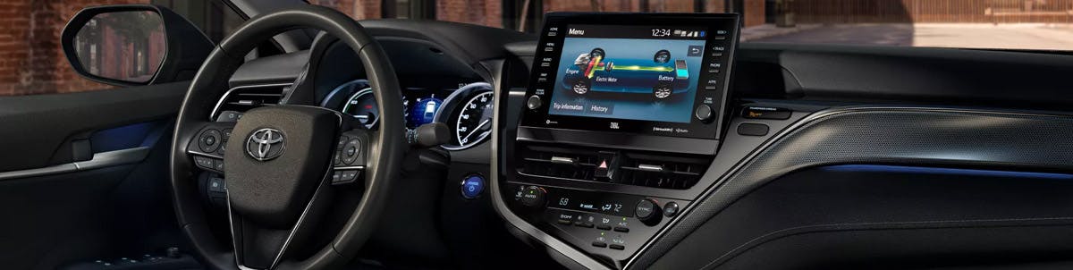 2022 toyota camry safety and tech - connected services - safety sense