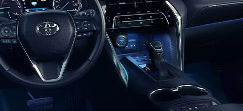 toyota venza interior, drive modes