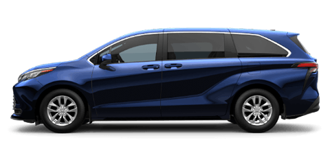 toyota sienna - exterior body minivan