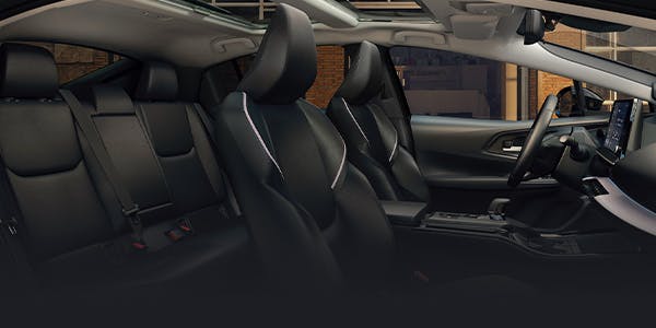 prius and prius prime interior seating