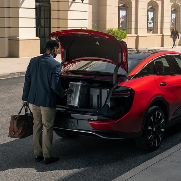 toyota crown hybrid rear storage trunk