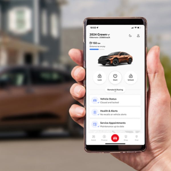 toyota crown hybrid tech and safety