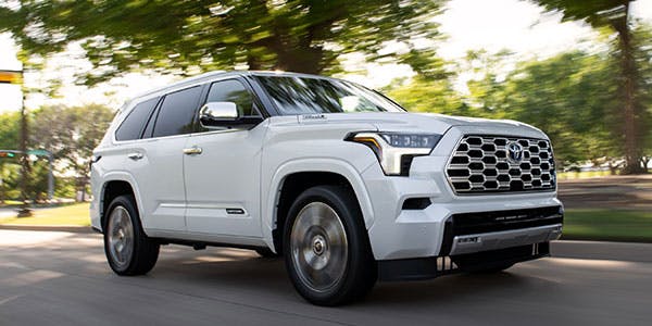 toyota sequoia exterior body