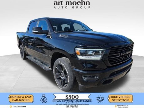 2020 Ram 1500 Big Horn Crew Cab 4x4 57 Box  Truck
