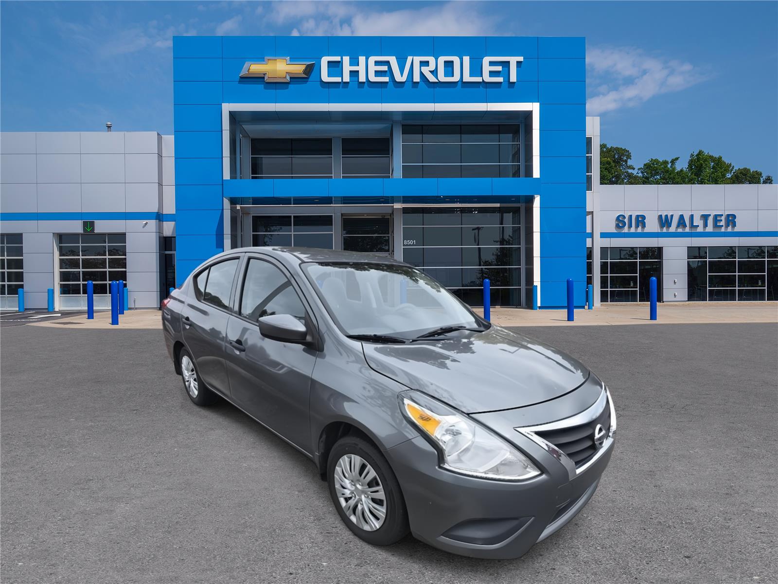Used 2018 Nissan Versa Sedan S with VIN 3N1CN7AP8JL818229 for sale in Raleigh, NC