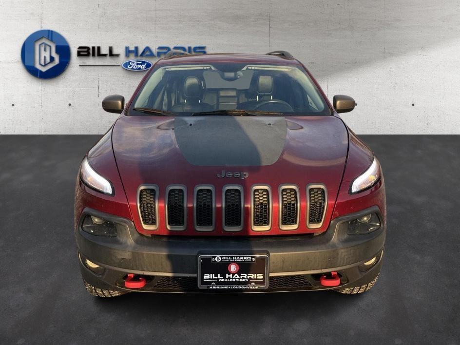 Used 2014 Jeep Cherokee Trailhawk with VIN 1C4PJMBB3EW129999 for sale in Ashland, OH