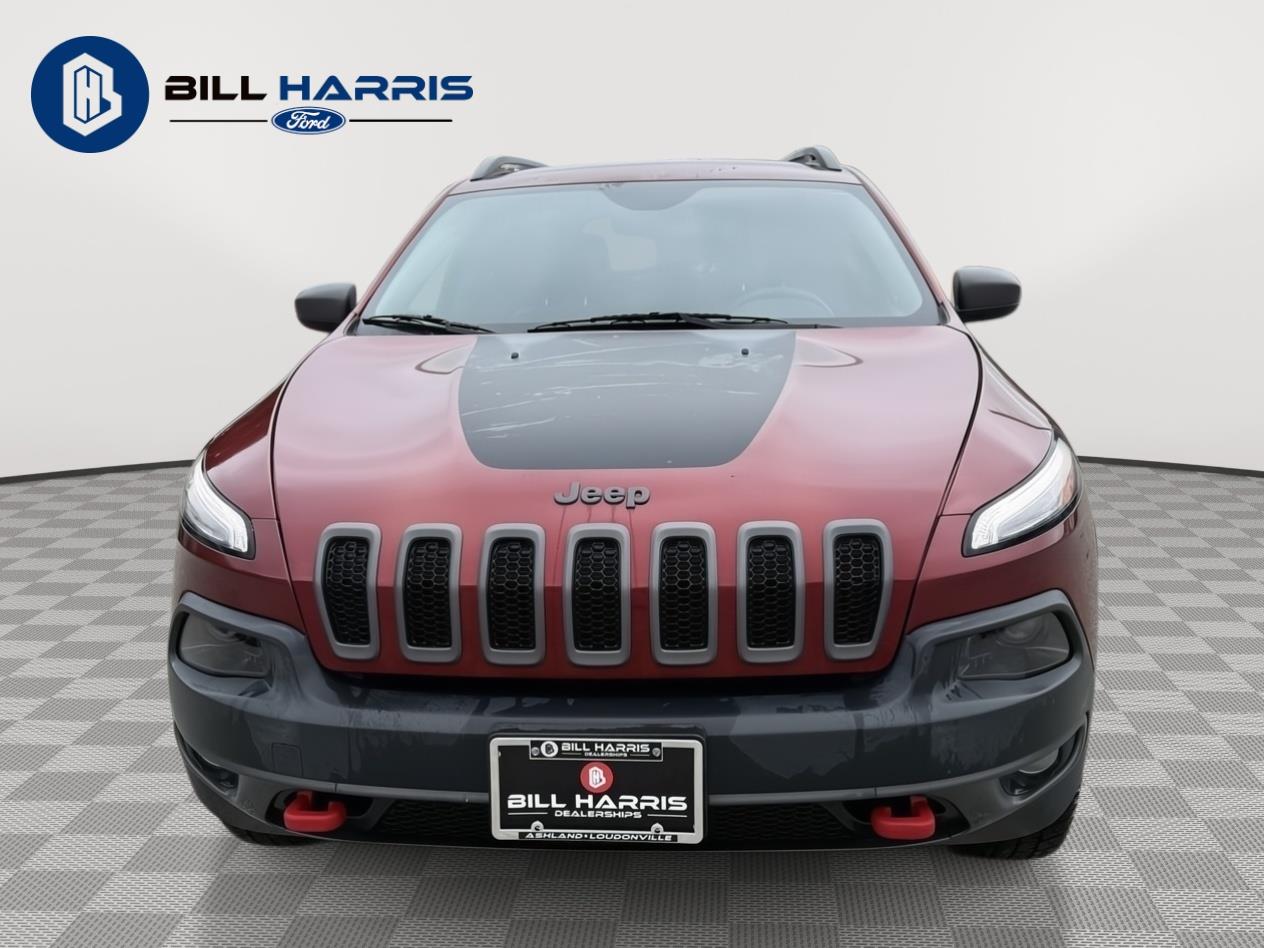 Used 2014 Jeep Cherokee Trailhawk with VIN 1C4PJMBB3EW129999 for sale in Ashland, OH