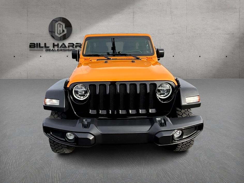 Used 2021 Jeep Wrangler Unlimited Willys with VIN 1C4HJXDG1MW693440 for sale in Ashland, OH