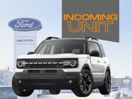 2025 Ford Bronco Sport Outer Banks 300A 