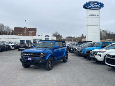 2021 Ford Bronco Outer Banks | LOW KM 